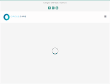 Tablet Screenshot of circlecare.com